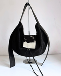 HOBO BAG BLACK HAIR