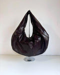 HOBO BAG BURGUNDY SNAKE