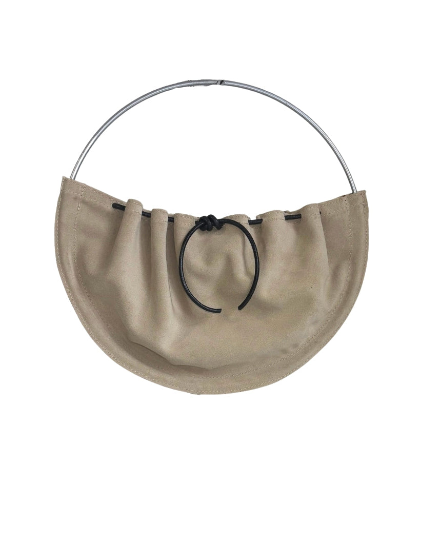 SWING BAG BEIGE SUEDE