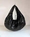 HOBO BAG BLACK SNAKE