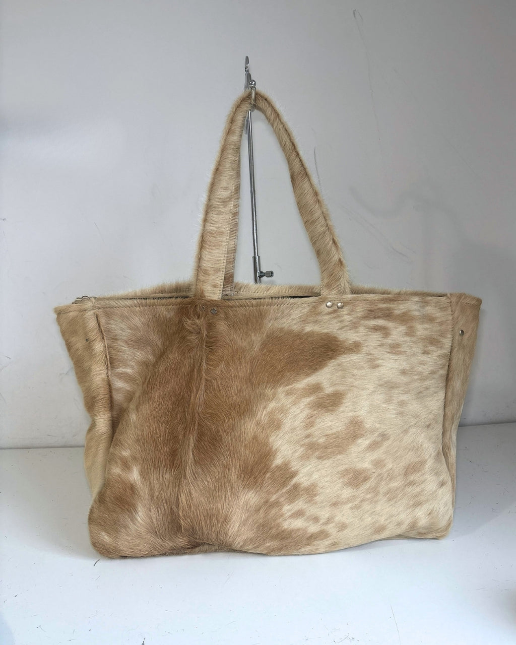 COW BEIGE  BAG