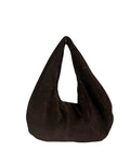 HOBO BAG BROWN SUEDE