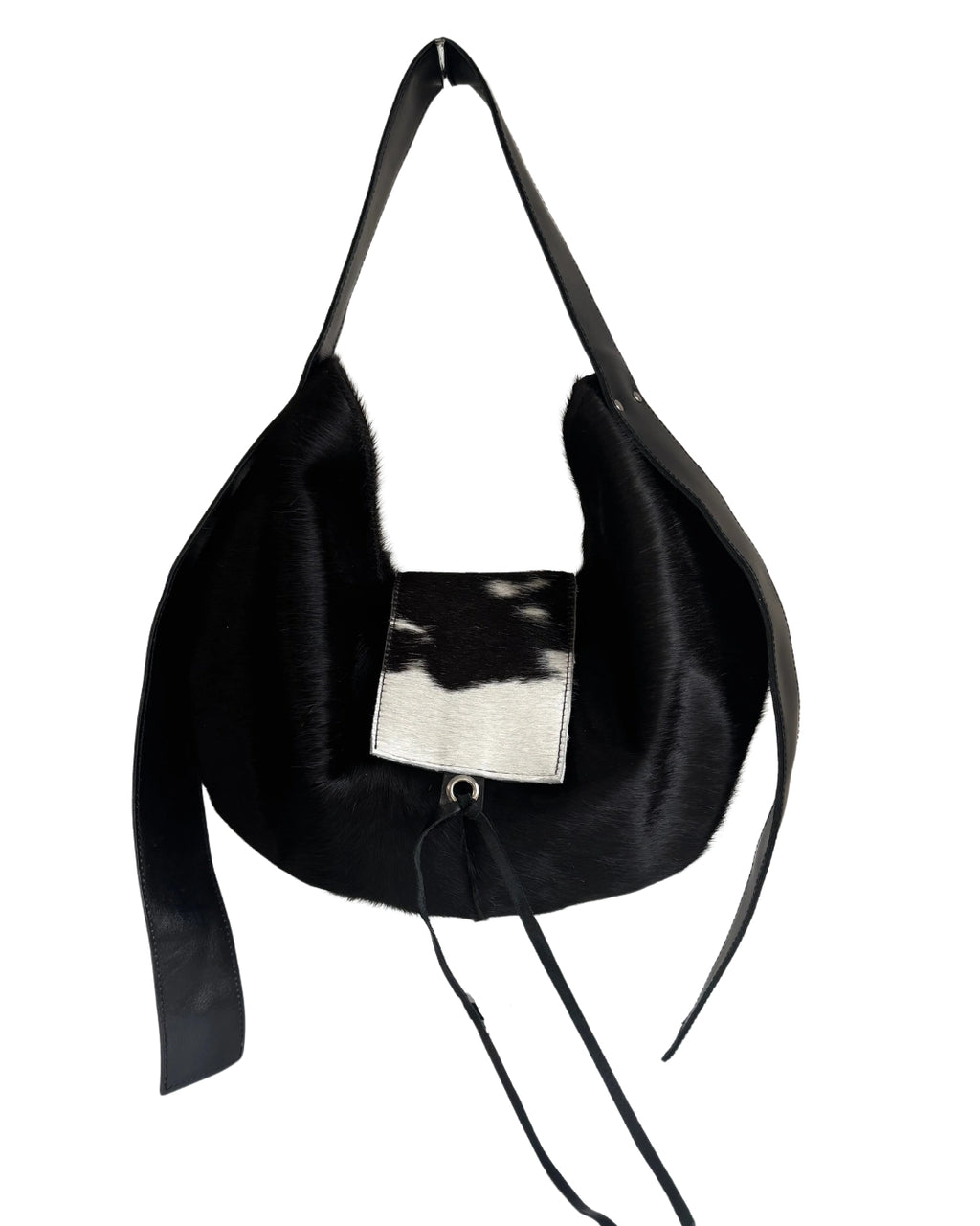 HOBO BAG BLACK HAIR
