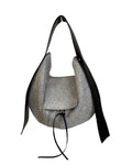 HOBO BAG GREY HAIR