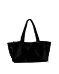 COW BLACK LEATHER BAG
