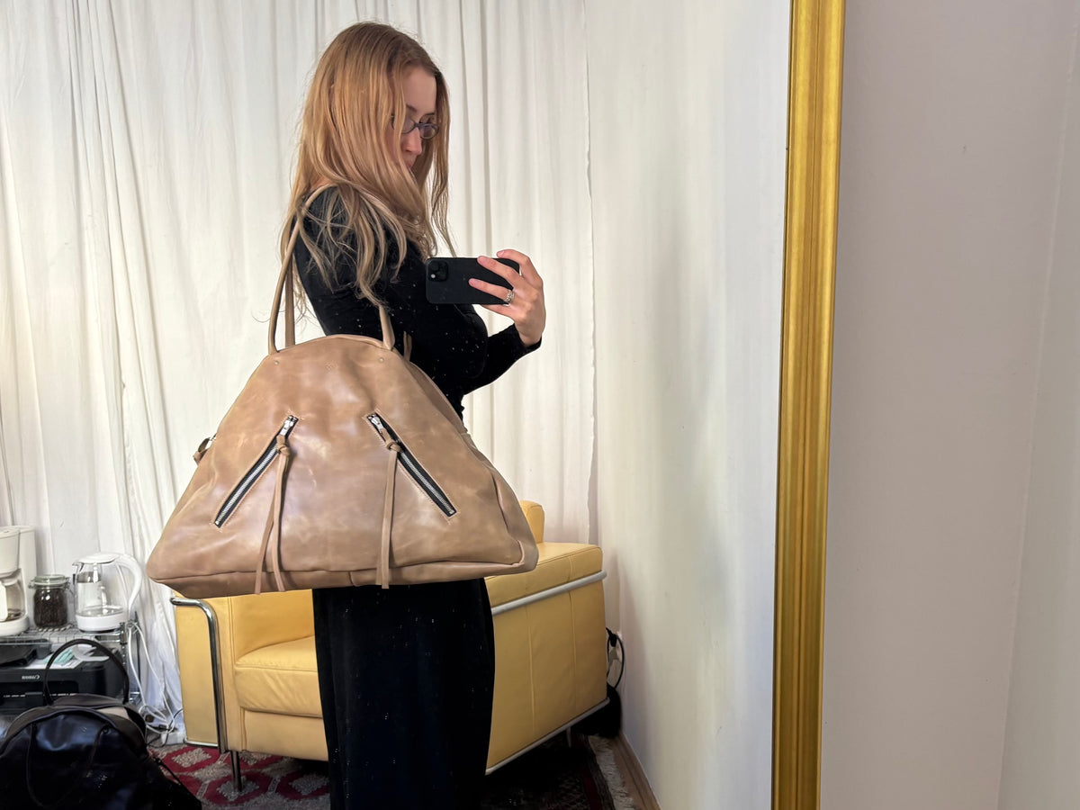 TRAVEL BAG BEIGE