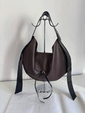 HOBO BAG BROWN LEATHER