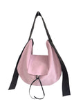 HOBO BAG PINK SUEDE