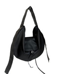 HOBO BAG BLACK LEATHER