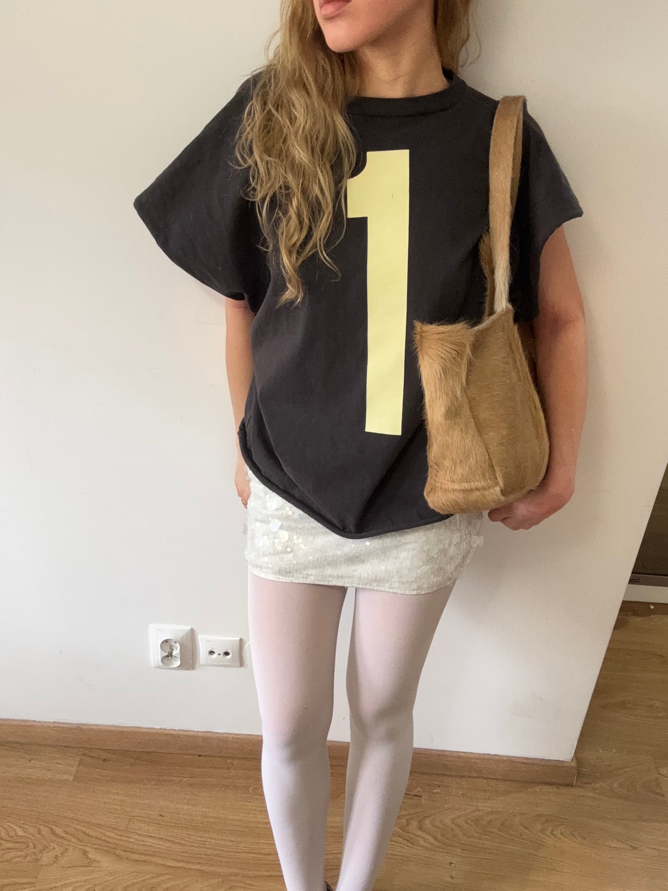 COW BEIGE LEATHER BAG