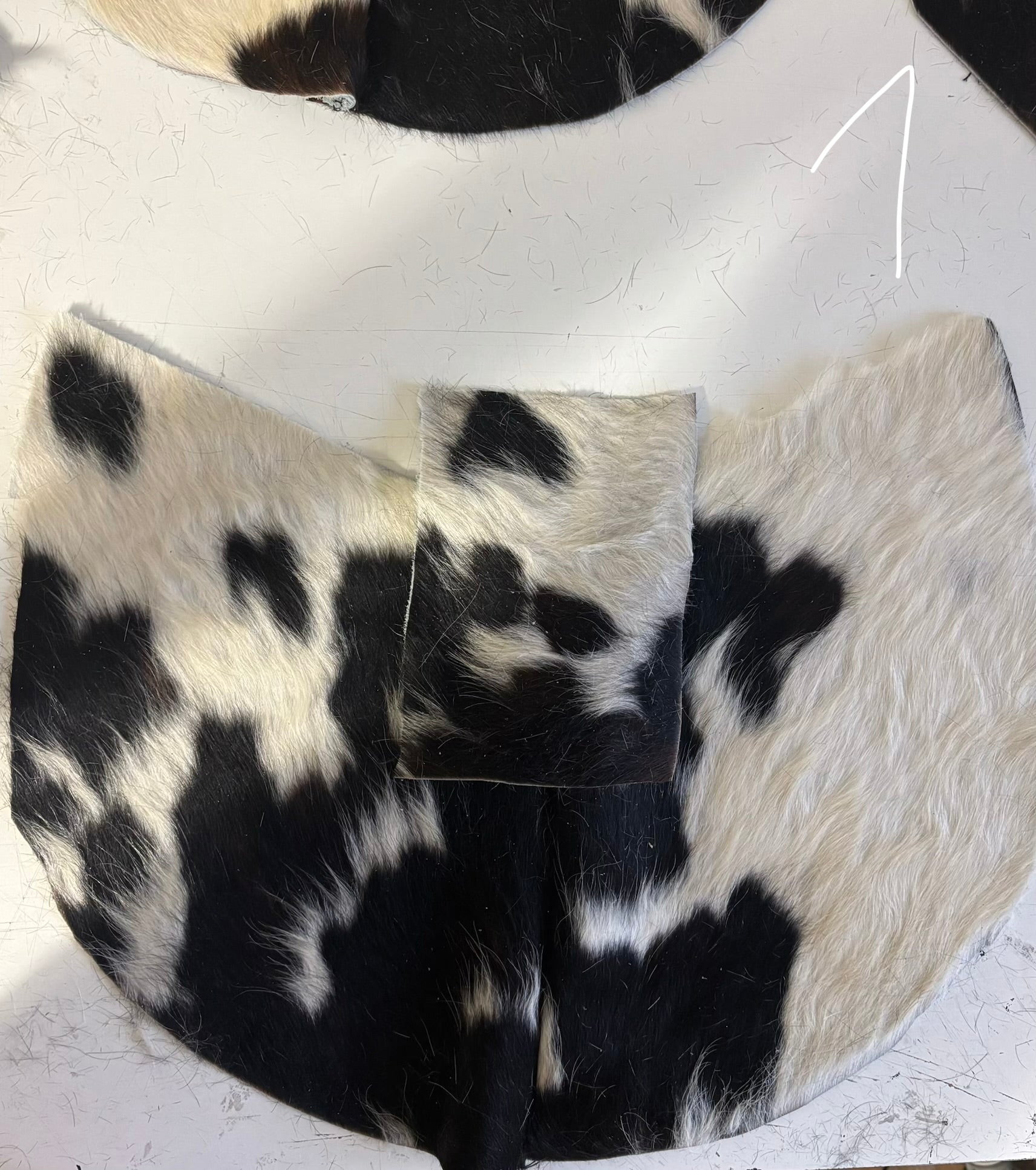 HOBO BAG WHITE HAIR