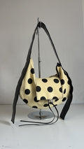 HOBO BAG BUTTER YELLOW POLKA DOTS