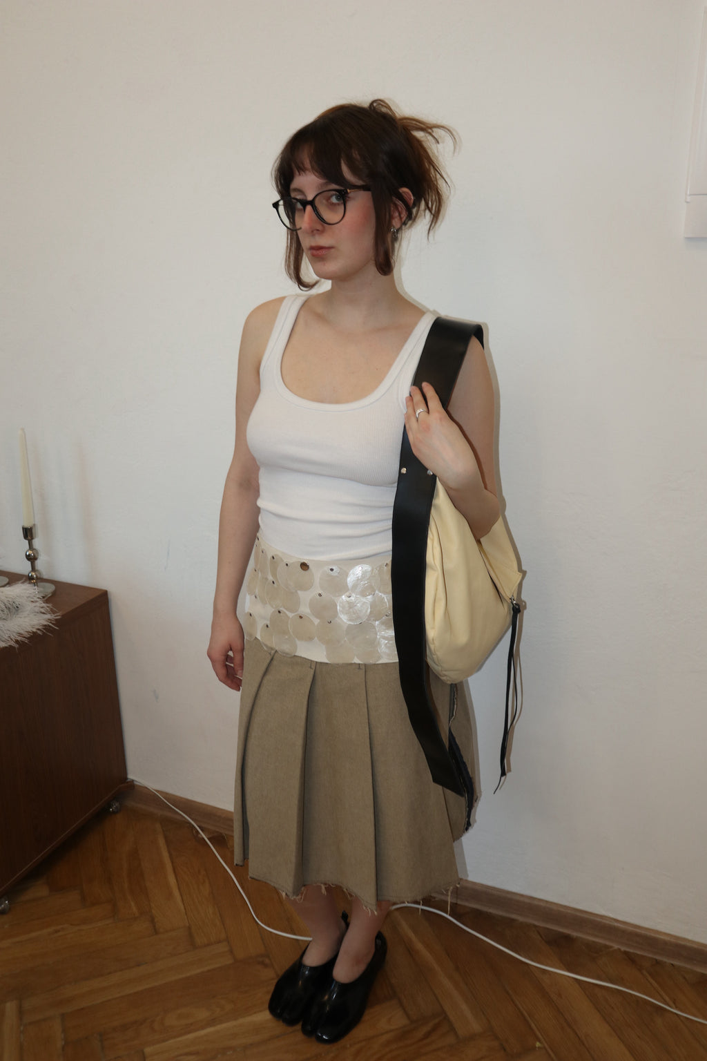 HOBO BAG BUTTER YELLOW LEATHER