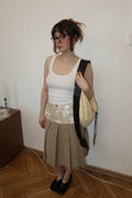 HOBO BAG BUTTER YELLOW LEATHER