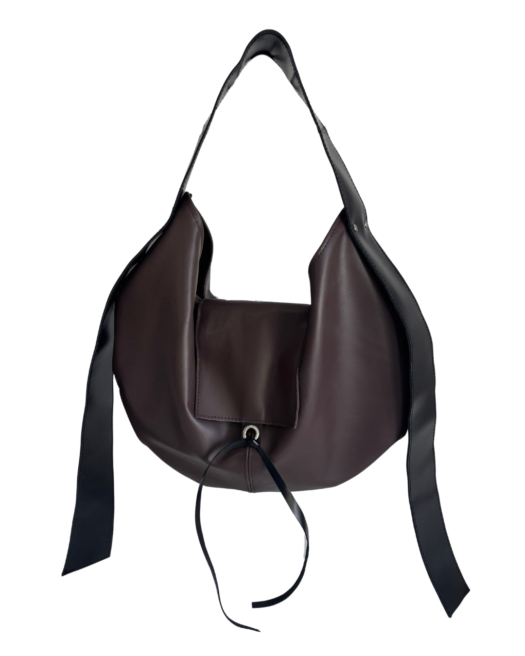 HOBO BAG BROWN LEATHER