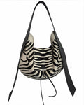 HOBO BAG ZEBRA HAIR