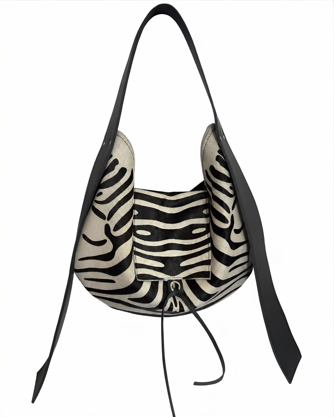HOBO BAG ZEBRA HAIR