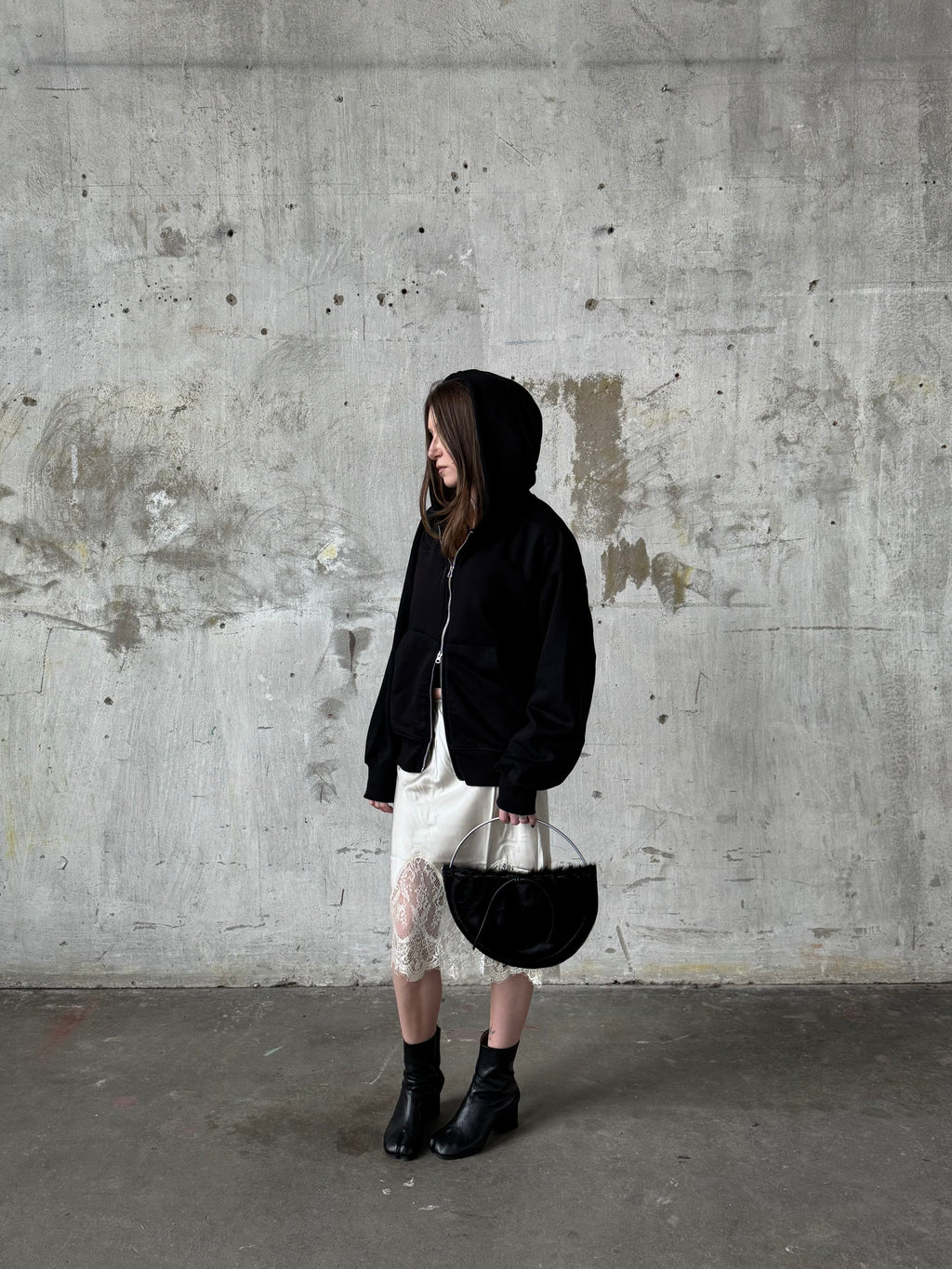 SWING BAG COW BLACK