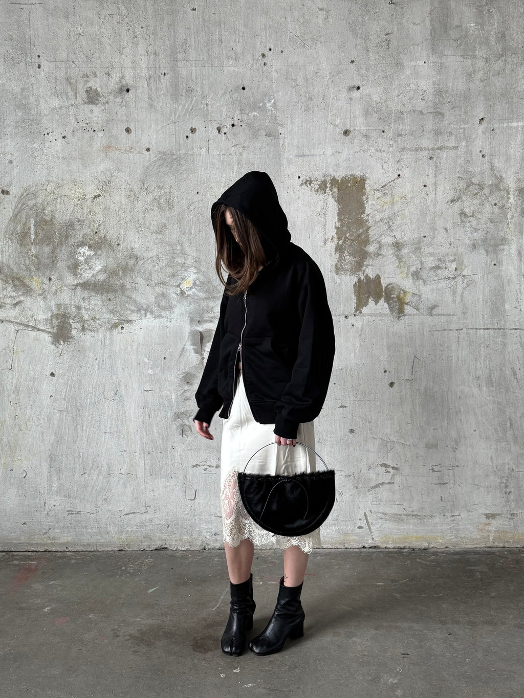 SWING BAG COW BLACK