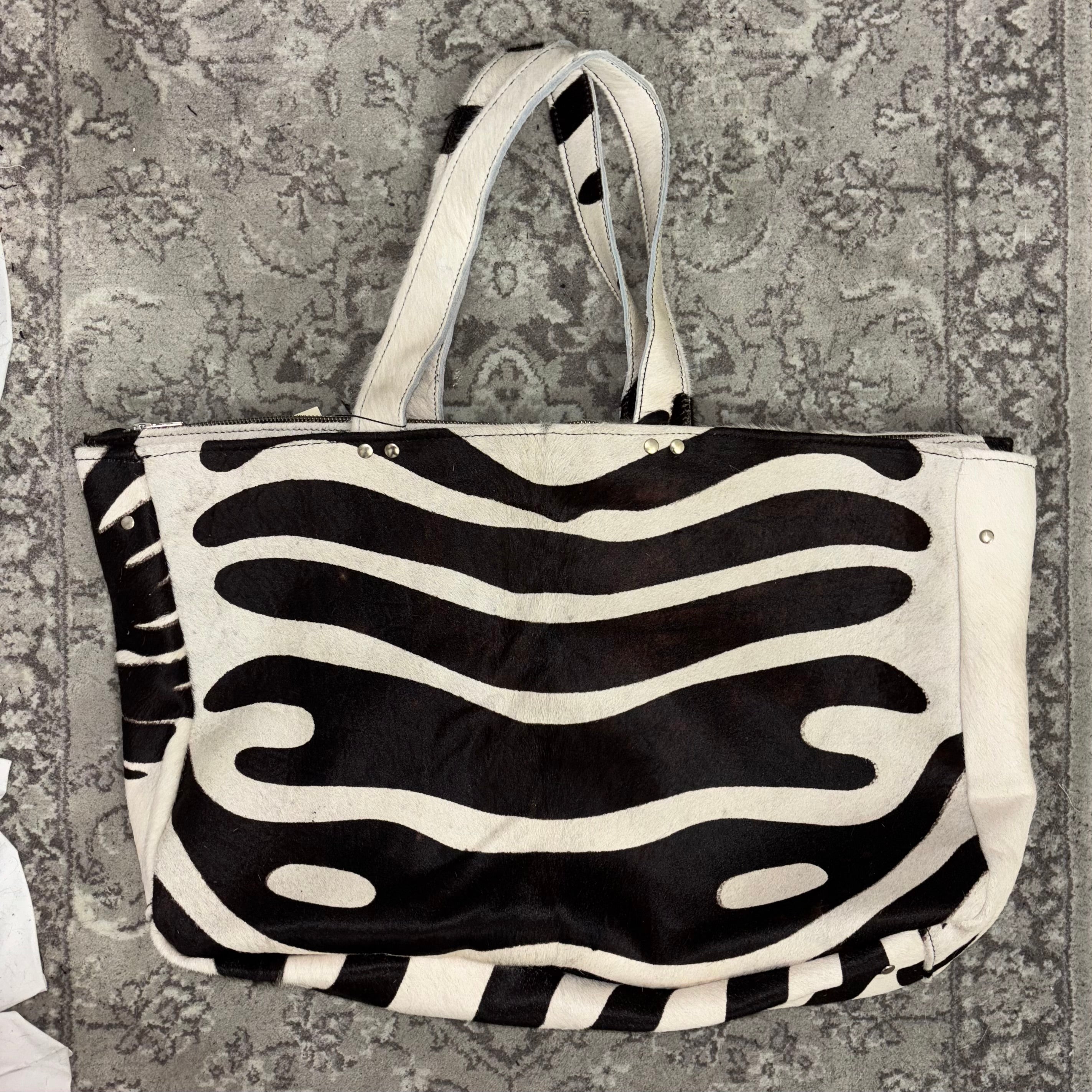ZEBRA LEATHER BAG